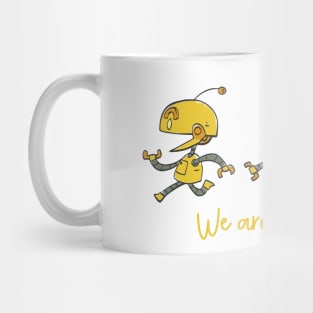 'We Are The Future' Women's Achievement Shirt Mug